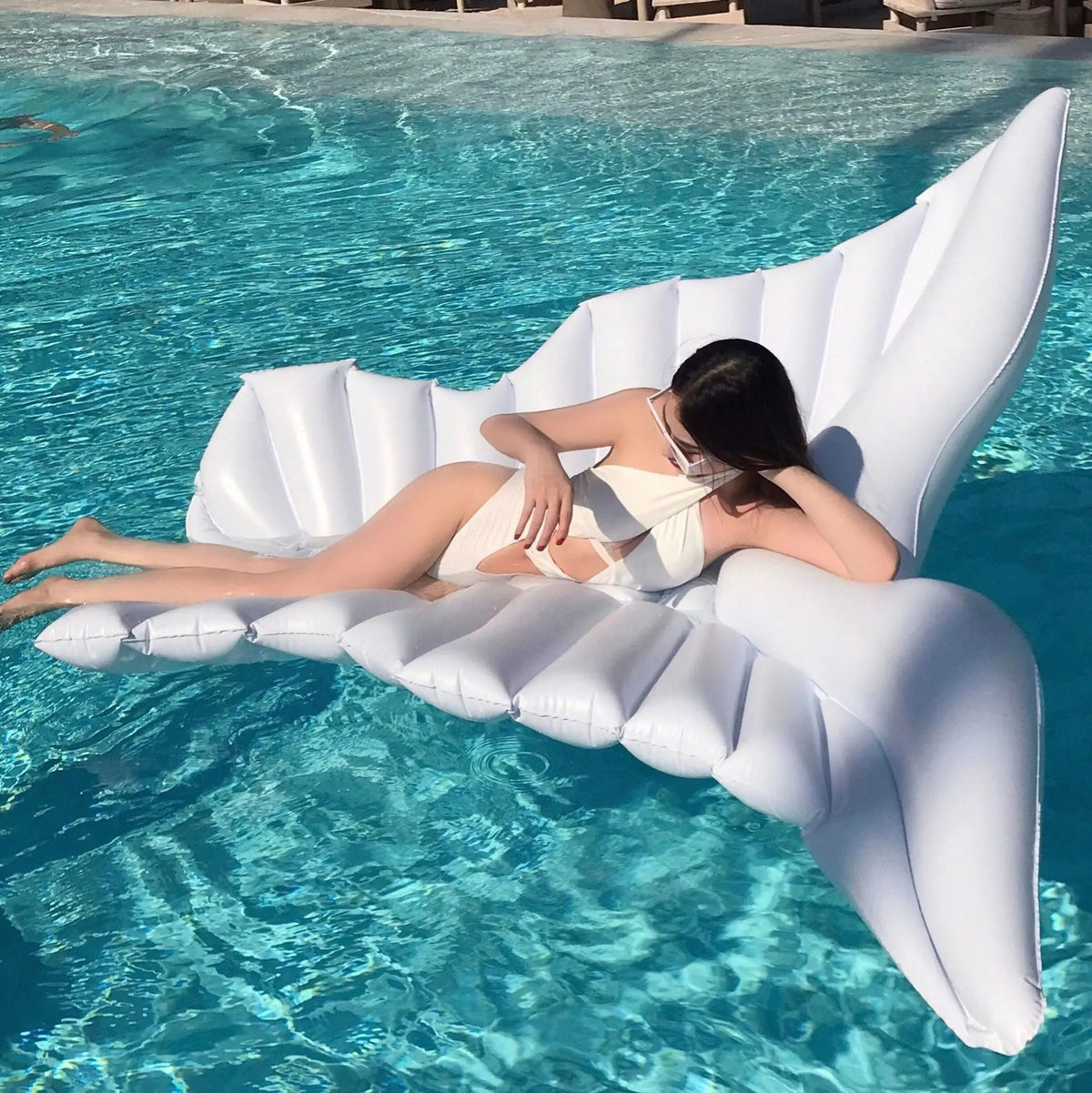 Angel Wings Inflatable Floating Row - Pool Floaties, Inflatable Toys, and Water Supplies