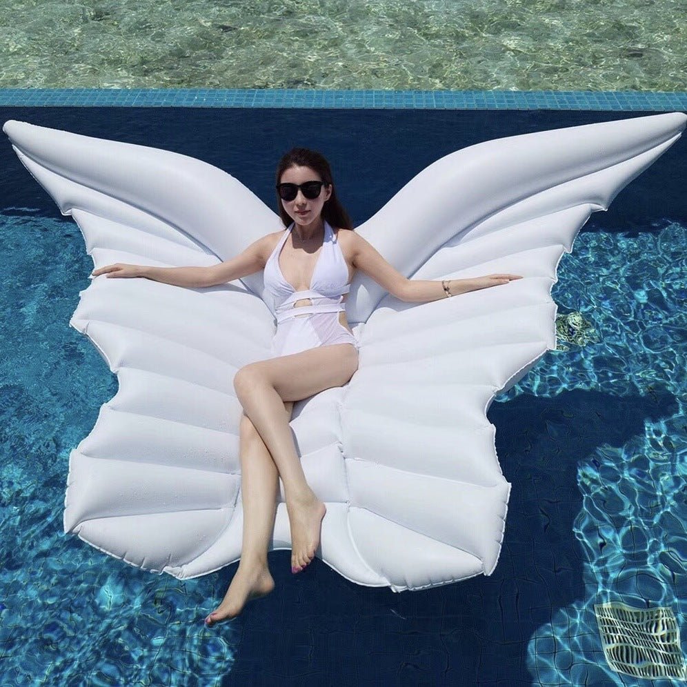 Angel Wings Inflatable Floating Row - Pool Floaties, Inflatable Toys, and Water Supplies
