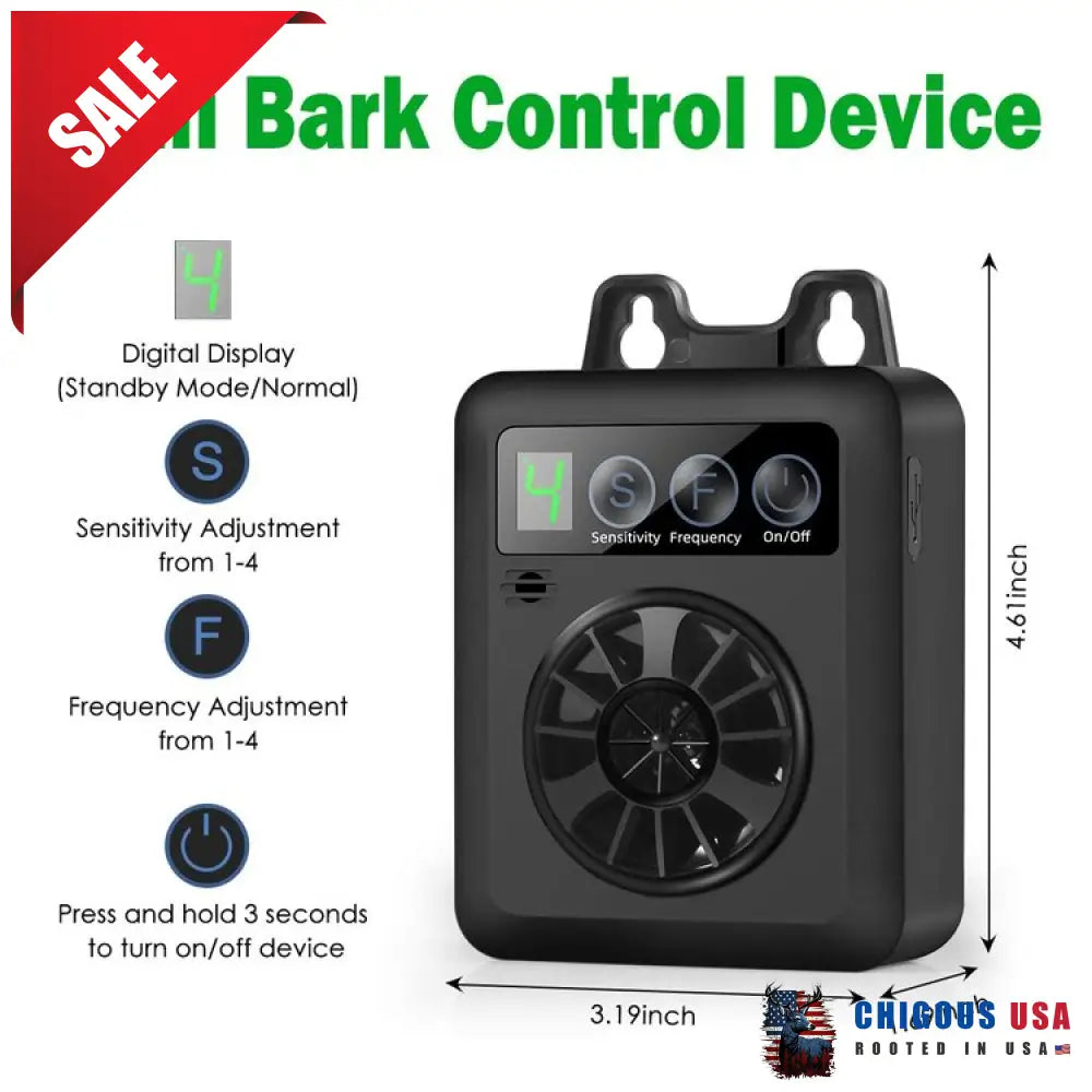 Anti Barking Device Bark Control -Stop Your Neighbors Dog From