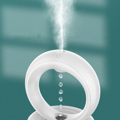 Anti-gravity Humidifier - 680ML Water Drop Humidifier Aroma Diffuser Essential Oil Ultrasonic Levitating Mist Maker