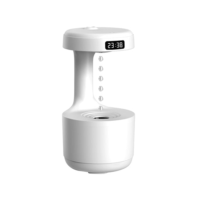 Anti-Gravity Air Humidifier | Water Drop Mist Maker Fogger | Essential Oils Aroma Diffuser