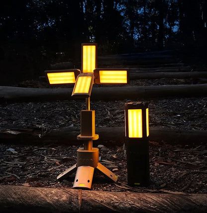 Rechargeable Telescopic Tent Light – Super Bright 14000mAh Magnetic LED Lantern for Hiking, Fishing, and Outdoor Activities