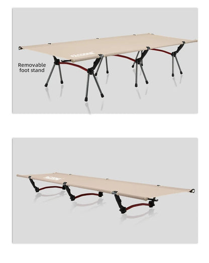 Portable Camping Cot - Lightweight Folding Bed for Adults & Kids, Ideal for RV, Camping & Emergency Use