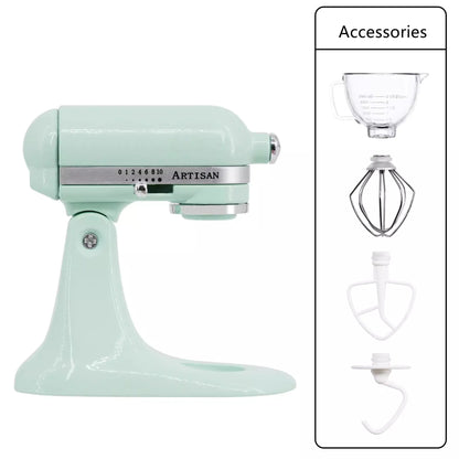 Miniature Metal Stand Mixer – 1:6 Scale Dollhouse Kitchen Blender for OB11 BJD