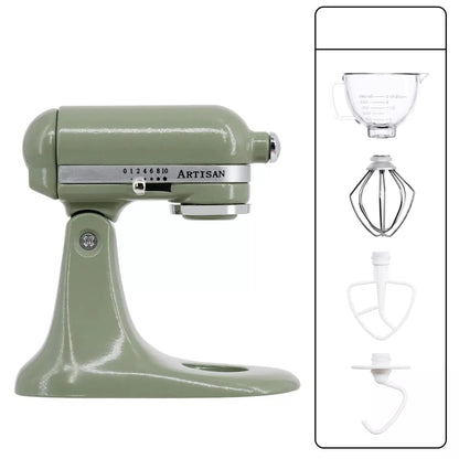 Miniature Metal Stand Mixer – 1:6 Scale Dollhouse Kitchen Blender for OB11 BJD