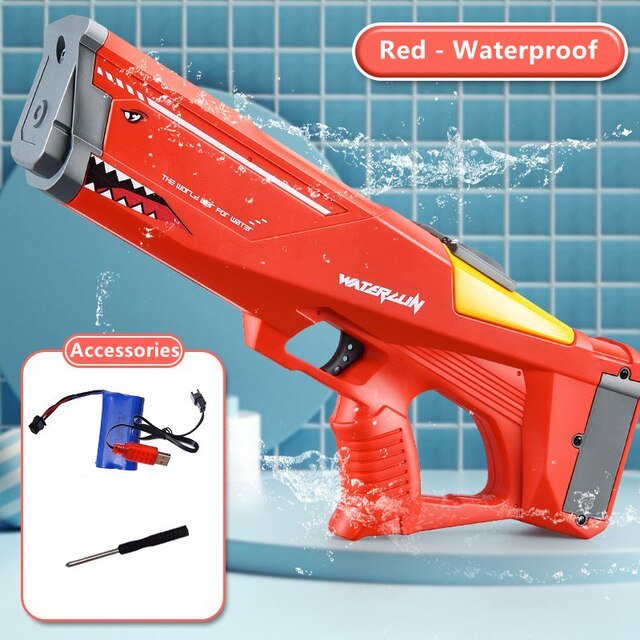 Automatic Electric Water Gun - Electric Shark Water Gun Toy for Kids
