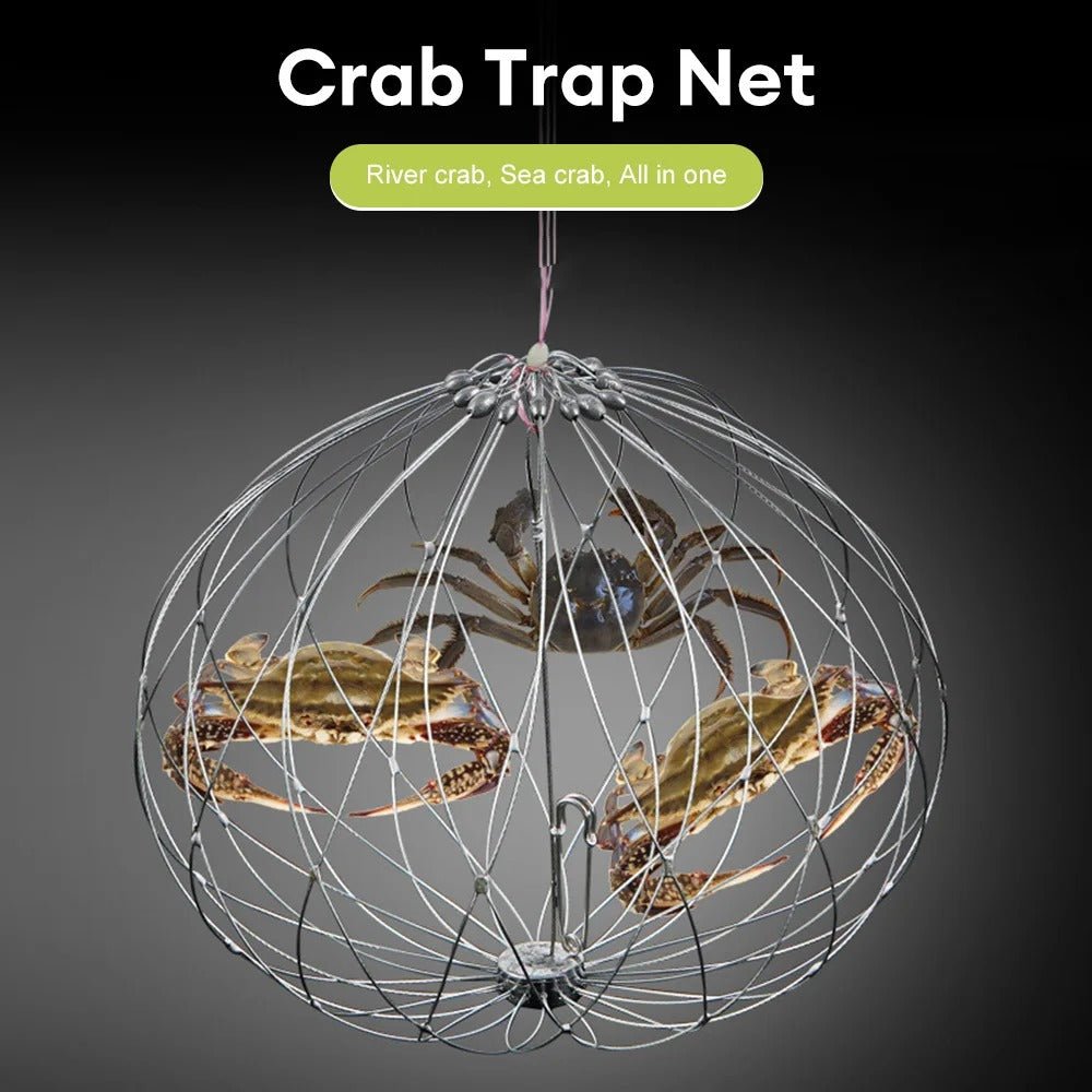Automatic Fishing Net Cage - Wire Crab Trap Net Tool