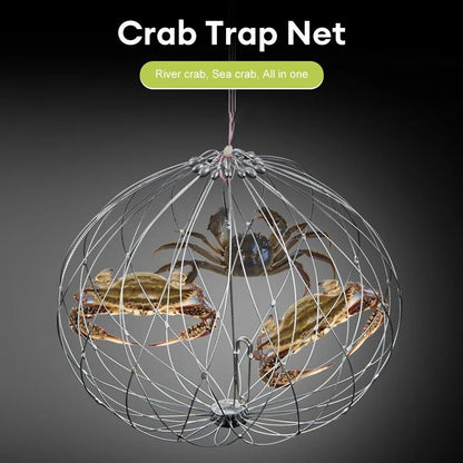 Automatic Fishing Net Cage - Wire Crab Trap Net Tool