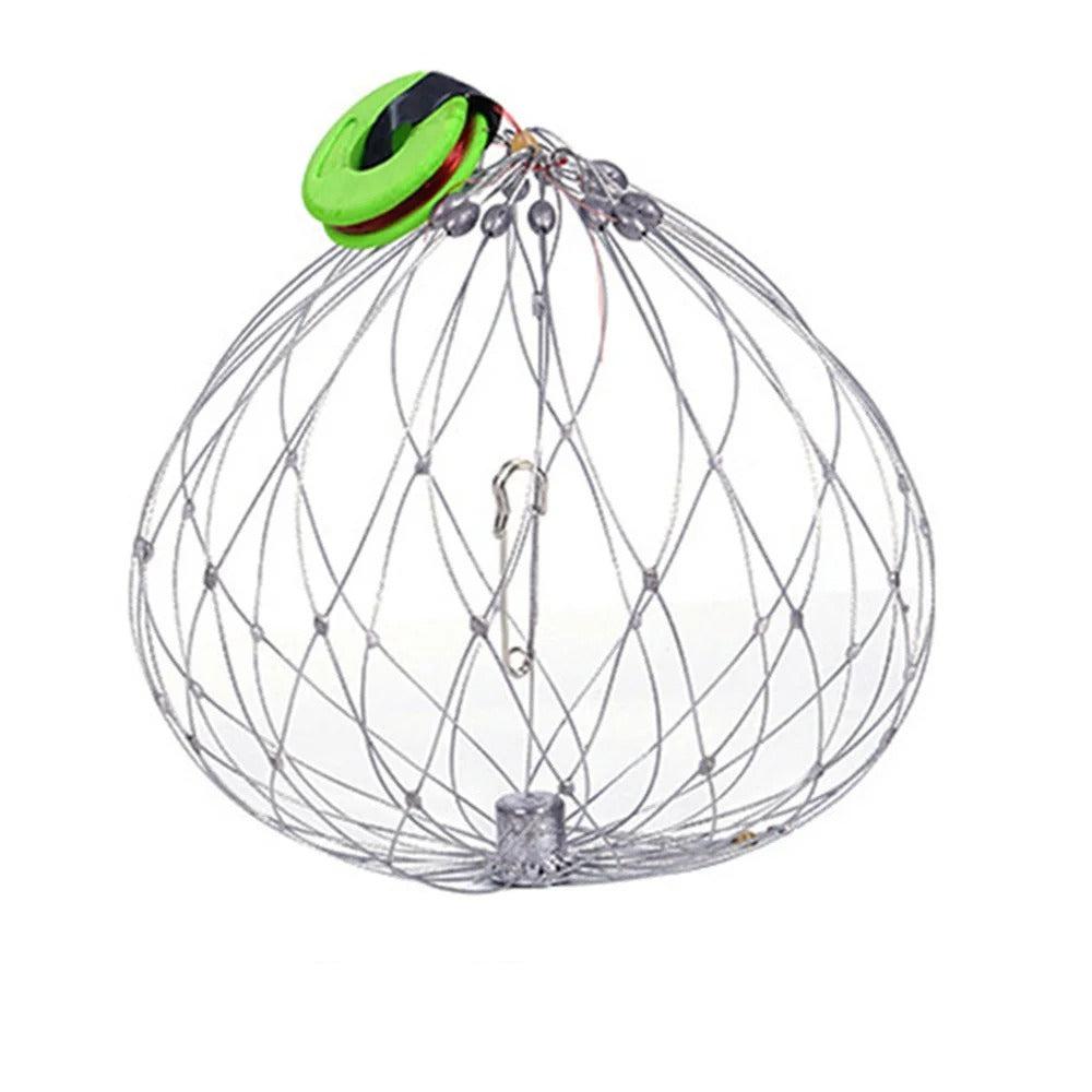 Automatic Fishing Net Cage - Wire Crab Trap Net Tool