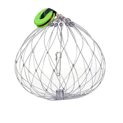 Automatic Fishing Net Cage - Wire Crab Trap Net Tool
