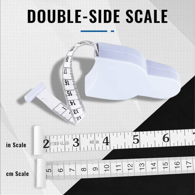 Automatic Measuring Tape – Self-Locking Retractable Tape Measure with Precision Scale, Durable Steel Blade for Accurate Measurements in Home, Construction, Tailoring, and DIY Projects