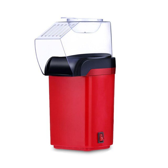 Automatic Popcorn Machine - Mini Electric Popcorn Popper Maker Oil Free