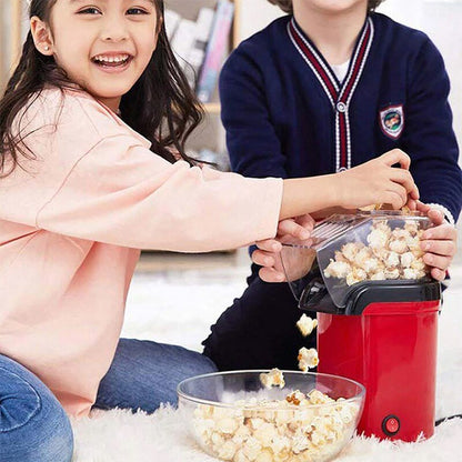 Automatic Popcorn Machine - Mini Electric Popcorn Popper Maker Oil Free