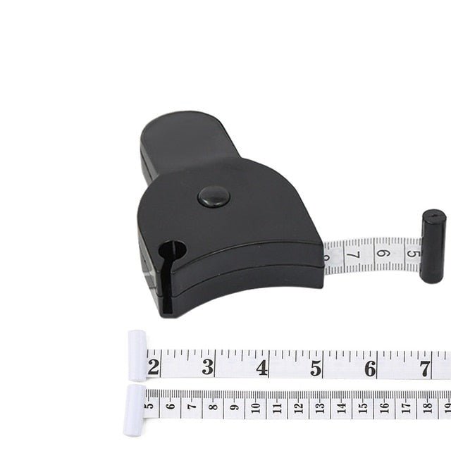 Automatic Retractable Body Tape Measure - Self-Locking Measuring Tape for Waist, Hips, Bust, Arms & Thighs