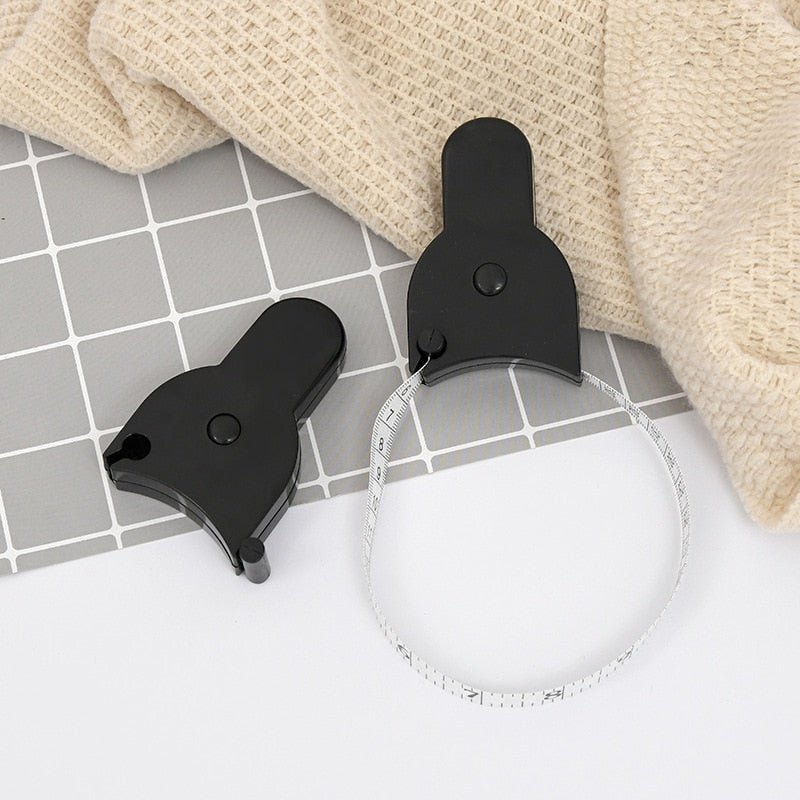Automatic Retractable Body Tape Measure - Self-Locking Measuring Tape for Waist, Hips, Bust, Arms & Thighs