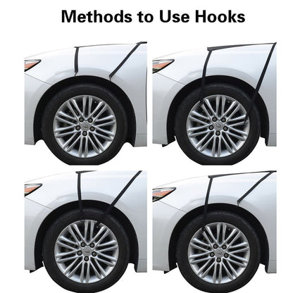 Automobile Magnetic Sunshade Cover - Anti-snow Dustproof Heat Insulation Four Seasons Universal for Hatchback Sedan SUV