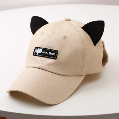 Aviator Cap with Built-In Sunglasses & Adorable Ears – The Ultimate Hip-Hop Streetwear for Bold, Unisex Style