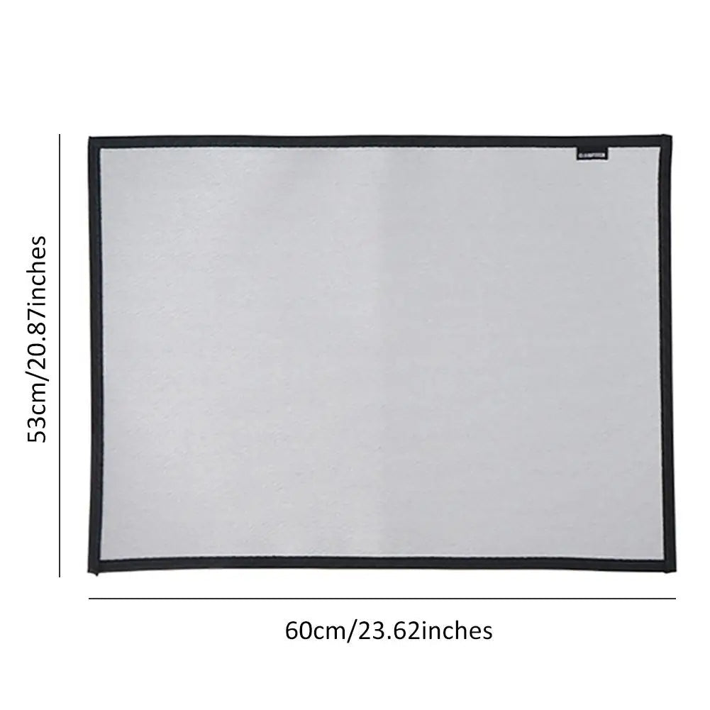 Camping Fireproof Grill Mat – Flame Retardant Ember Blanket, Heat-Resistant Insulation Pad for Outdoor Barbecue, Picnic, and Safe Camping Cooking