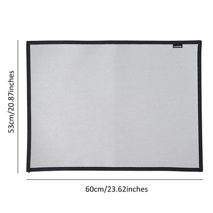 Camping Fireproof Grill Mat – Flame Retardant Ember Blanket, Heat-Resistant Insulation Pad for Outdoor Barbecue, Picnic, and Safe Camping Cooking