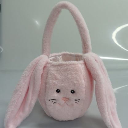 Easter Hunting Bunny Basket for Kids – Feather-Free, Electric-Free Fun Easter Decoration and Treat Holder for Kids’ Springtime Celebrations and Playtime