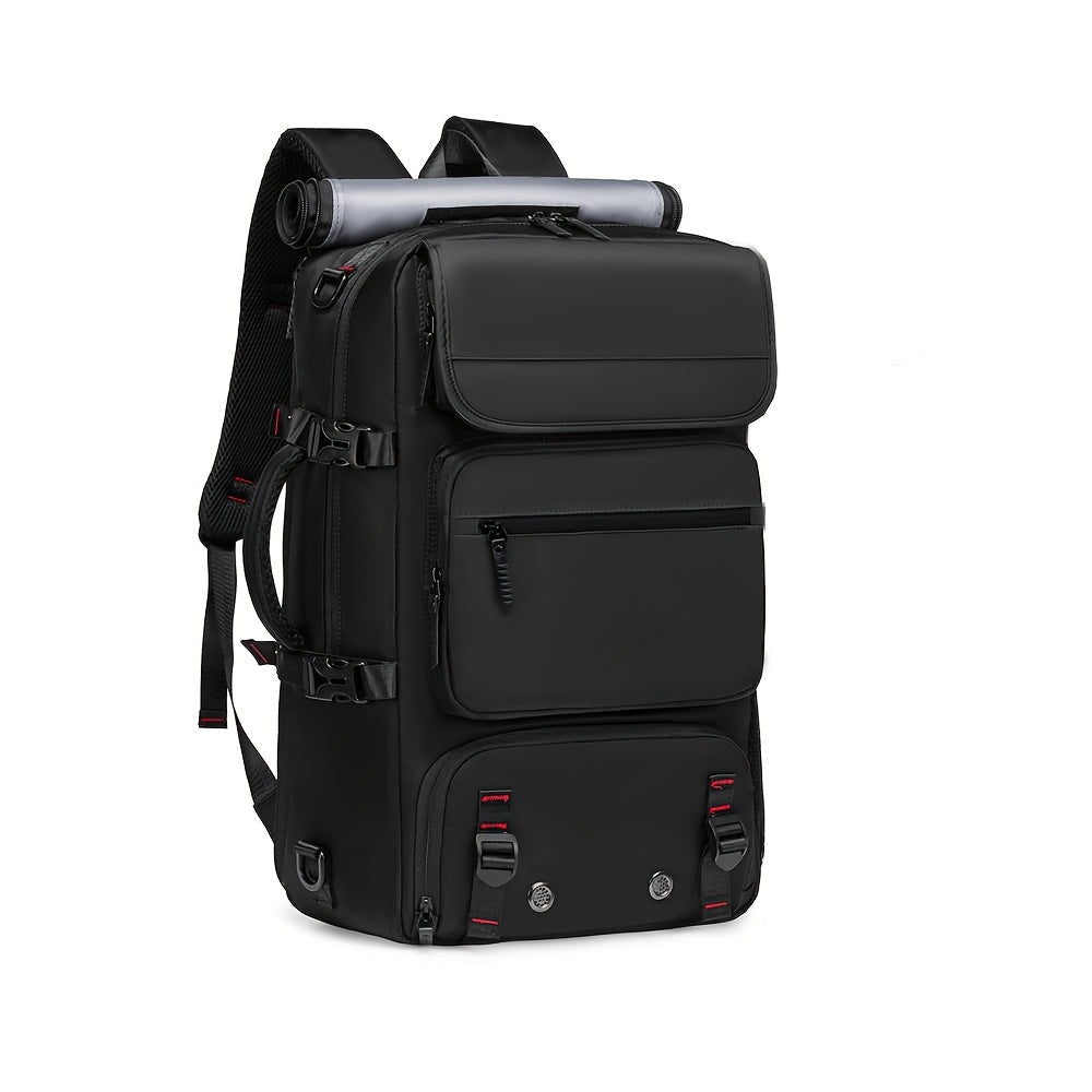 Large-Capacity Travel Backpack with Shoe Compartment – Lightweight Laptop Daypack with Charging Port, Multi-Functional 3-in-1 Design for Travel, Business, and Outdoor Adventures