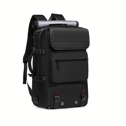 Large-Capacity Travel Backpack with Shoe Compartment – Lightweight Laptop Daypack with Charging Port, Multi-Functional 3-in-1 Design for Travel, Business, and Outdoor Adventures