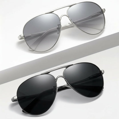 Photochromic Sunglasses – UV400 Protection, Transition Lenses, Anti-Glare Night Vision Glasses for Men & Women