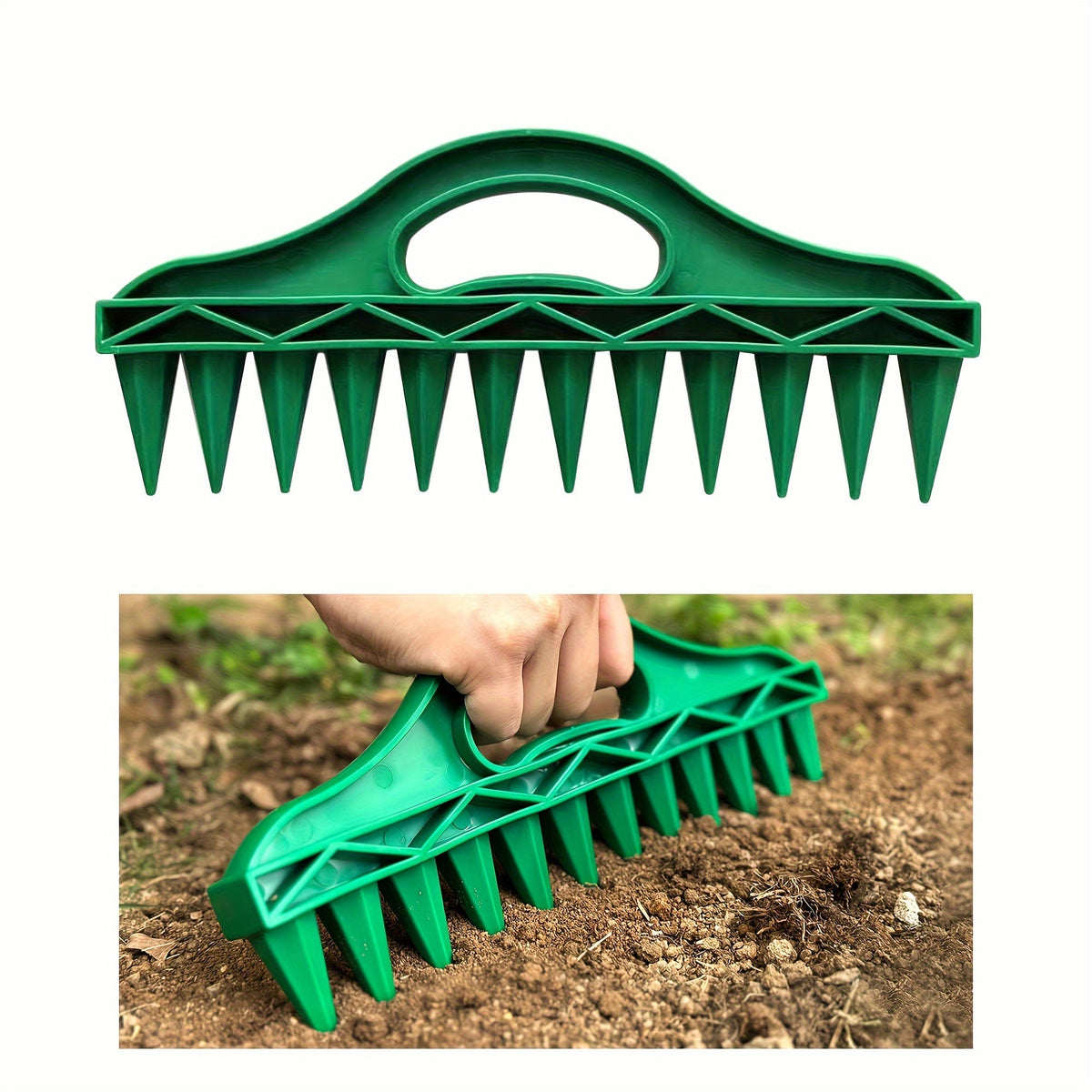 Seed Seeder Set with 12-Hole Dibbler – Durable Waterproof Garden Tool for Quick, Precise, and Effortless Planting Every Season