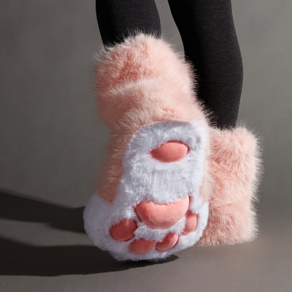 Cozy Claw Plush Slippers – Soft, Warm, and Adorably Fun Footwear for Indoor Comfort and Playful Lounging at Home