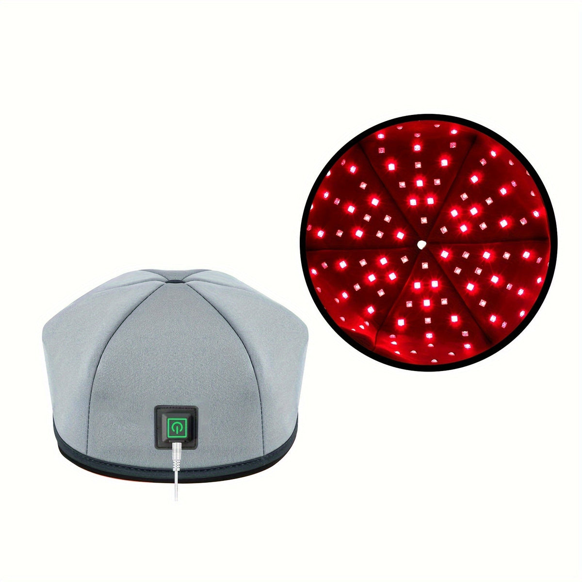 LED Red Light Therapy Hair Growth Cap – Advanced Hair Regrowth Helmet for Men & Women with Proven Hair Loss Treatment Technology