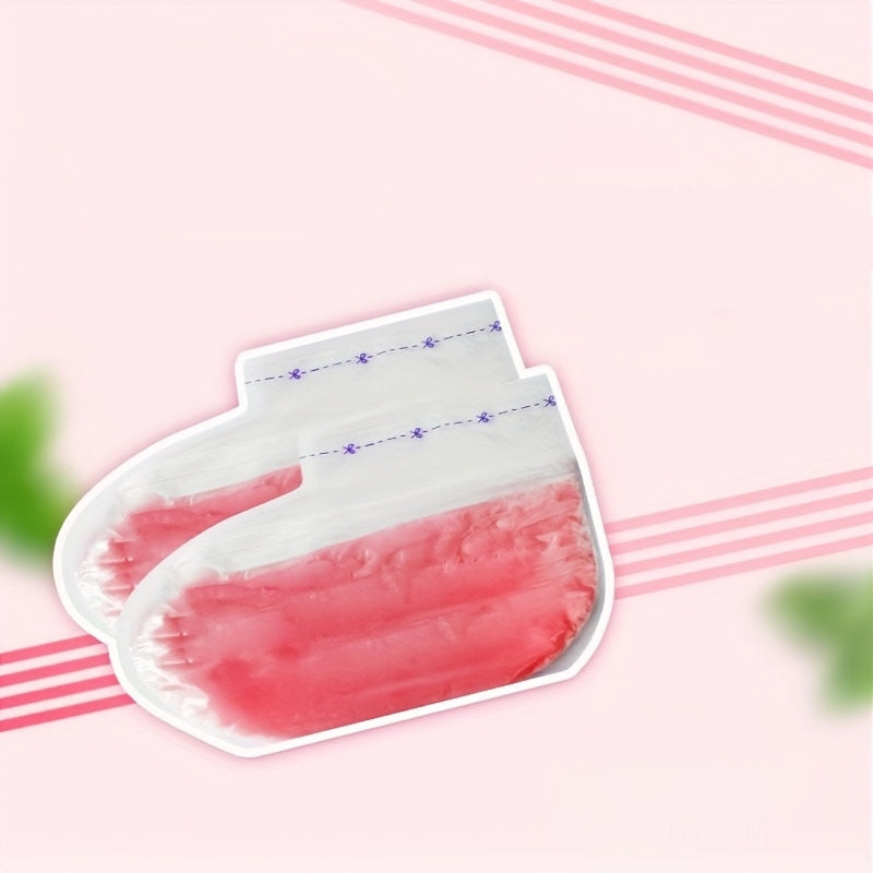 Paraffin Beauty Wax Foot Mask – Deep Moisturizing & Skin Brightening with Socks, Perfect for Smooth and Hydrated Feet