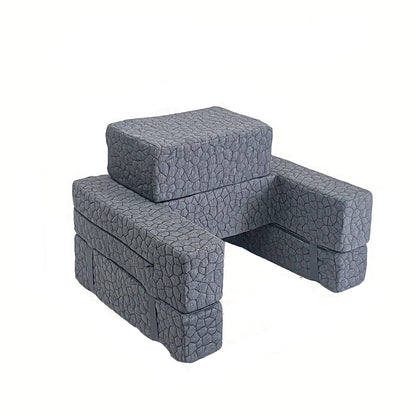 Adult Bed Rest Pillow – High-Density Reading Cushion with Cup Holder & Armrests for Sofa, Bed & Relaxing Support