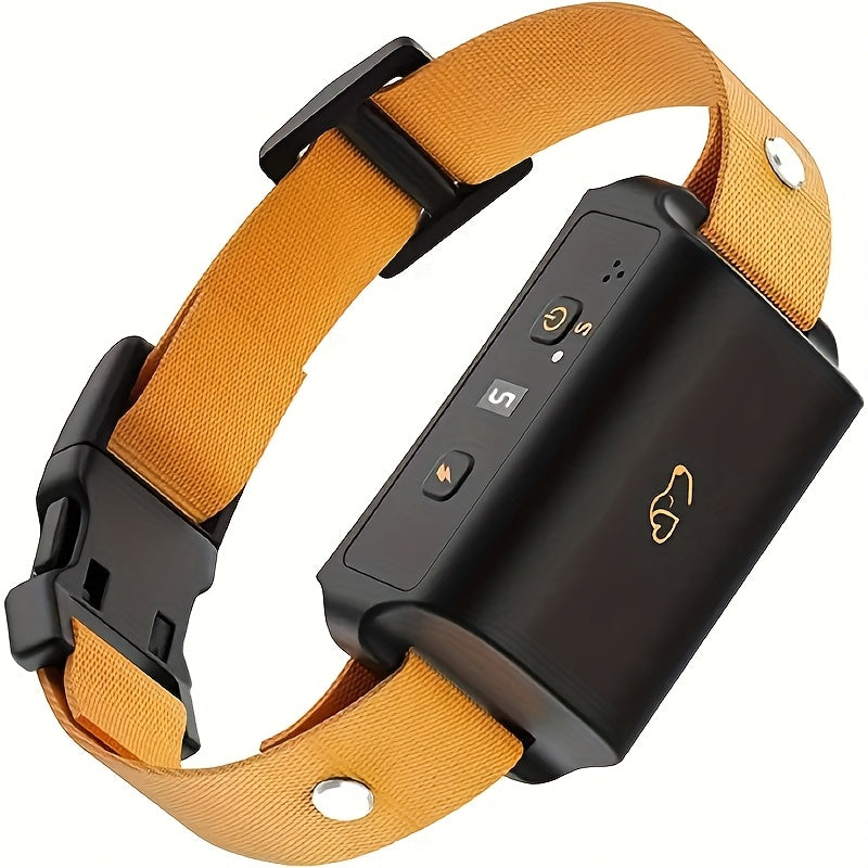 Smart Dog Bark Collar – Humane Anti-Barking Training Device with 3 Sensitivity Levels and 7 Vibration Modes for Dogs of All Sizes