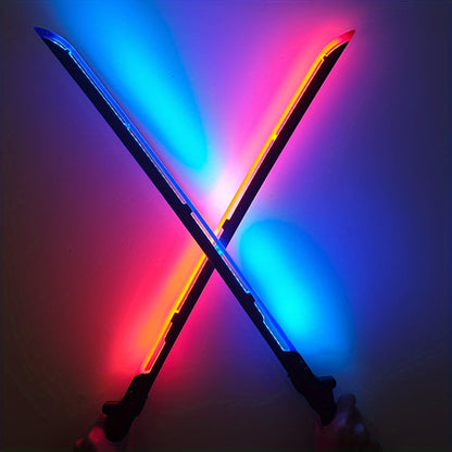 Cyberpunk LED Katana – Light-Up Samurai Sword Replica for Futuristic Cosplay, Combat Roleplay, and Sci-Fi Costume Accessory Displays