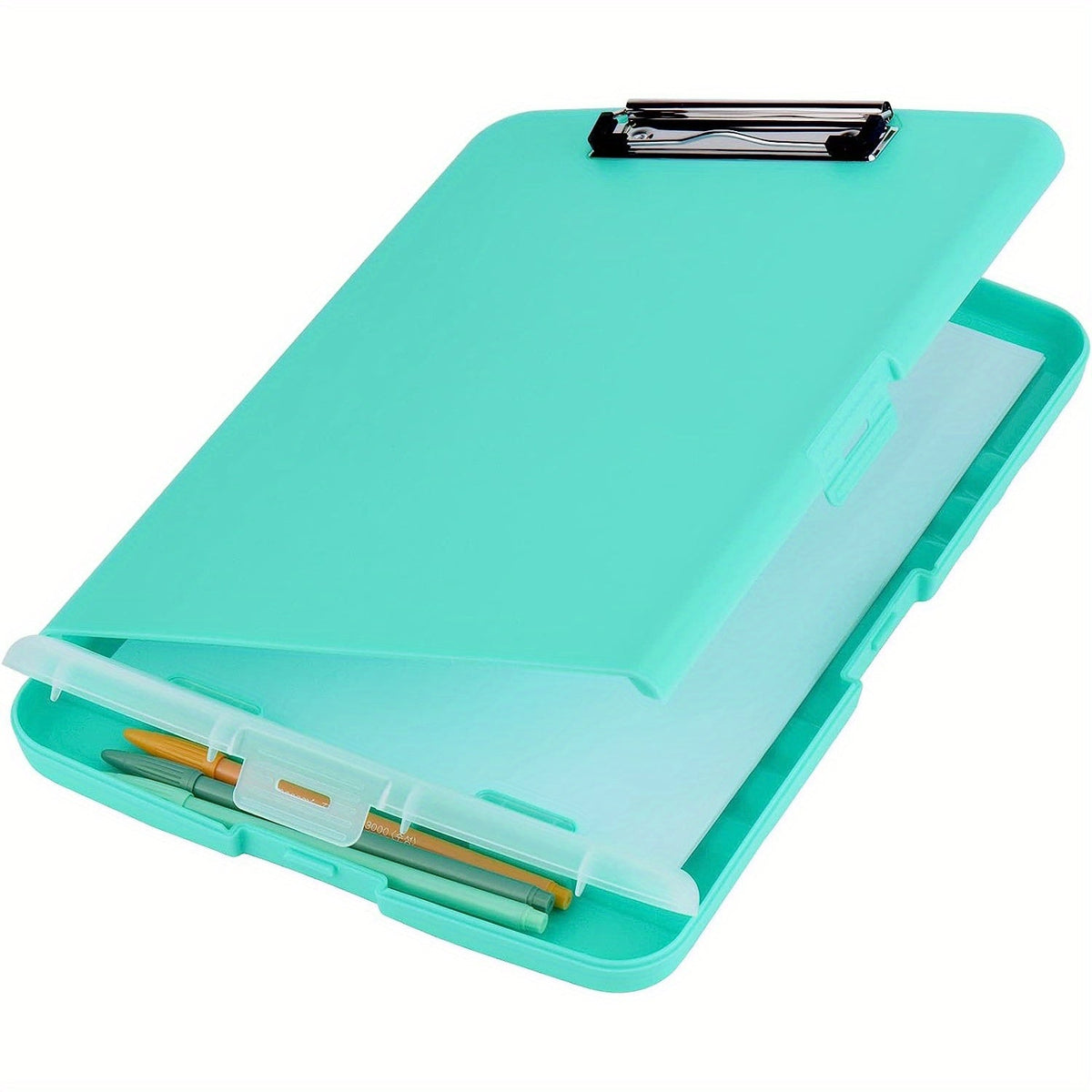 A4 Clipboard Folder with Storage – Durable Plastic Nurse Organizer Clipboard with Pen Compartment for Medical Paperwork