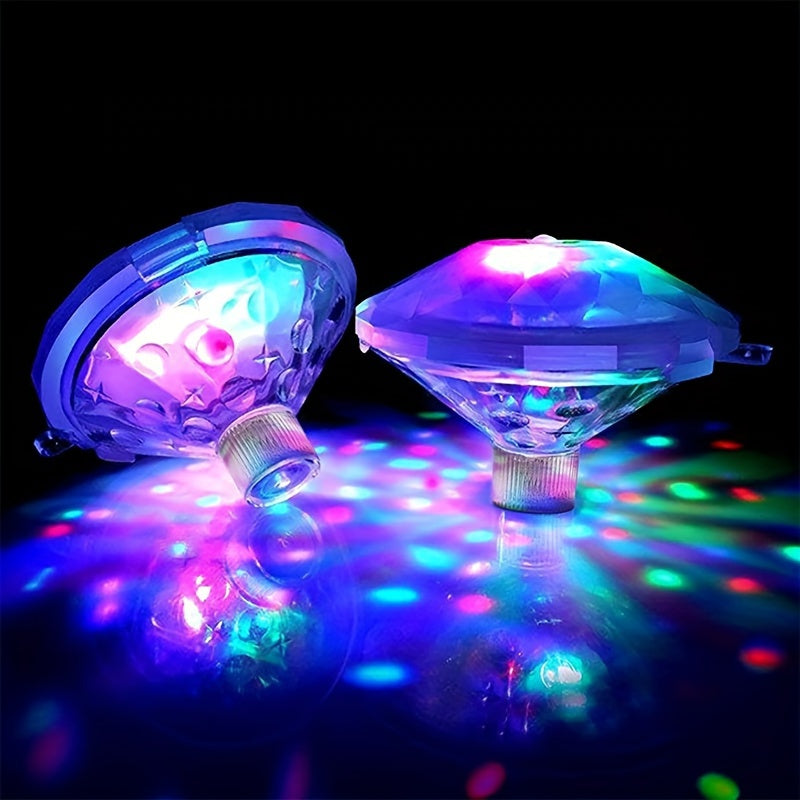 Intelligent Floating Pool Light – 7-Mode Diamond Projector with Vibrant Color Effects for Outdoor Pool Parties and Night Swimming