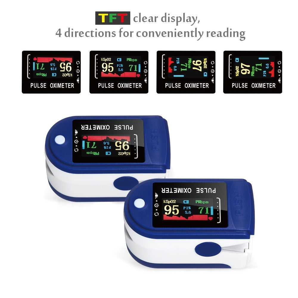 Finger Pulse Oximeter OLED Display