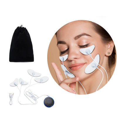 EMS Facial Lifting Beauty Massager – Microcurrent Skin Tightening, Anti-Wrinkle Device for Firming Face, Lifting Jawline, and Reducing Dark Circles