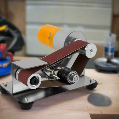Electric Sharpening Sanding Machine -7-Speed Desktop Sharpener for DIY Metal, Wood, and Stainless Steel Tools