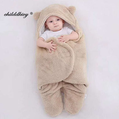 Baby Bear Swaddle Blanket