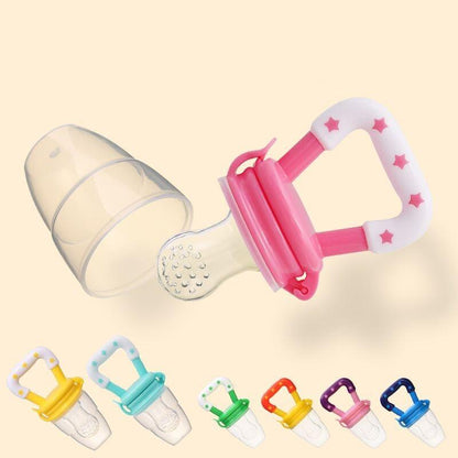 Baby Fruit Food Feeder & Mini Freezer Nibble Tray Combo