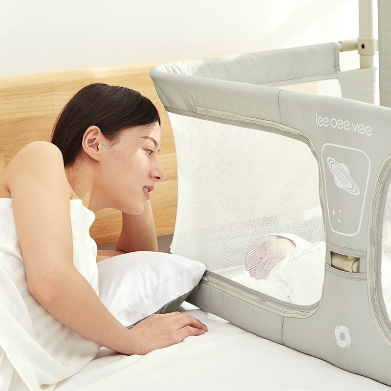 Baby Portable Rail Guard - 3 in 1 Baby Bed Guardrail Crib for 0-36 Months
