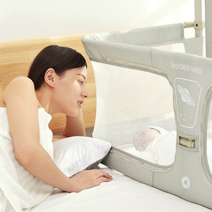 Baby Portable Rail Guard - 3 in 1 Baby Bed Guardrail Crib for 0-36 Months