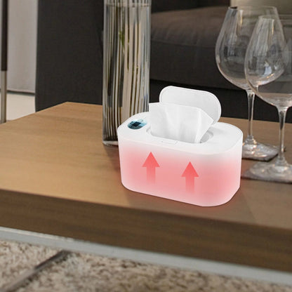 Baby Wipe Warmer - Mini Wipes Heater Case Disinfecting Wipes