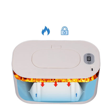 Baby Wipe Warmer - Mini Wipes Heater Case Disinfecting Wipes