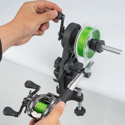 Pro Fishing Line Winder – Rust-Resistant Spooling System for Spinning & Baitcasting Reels