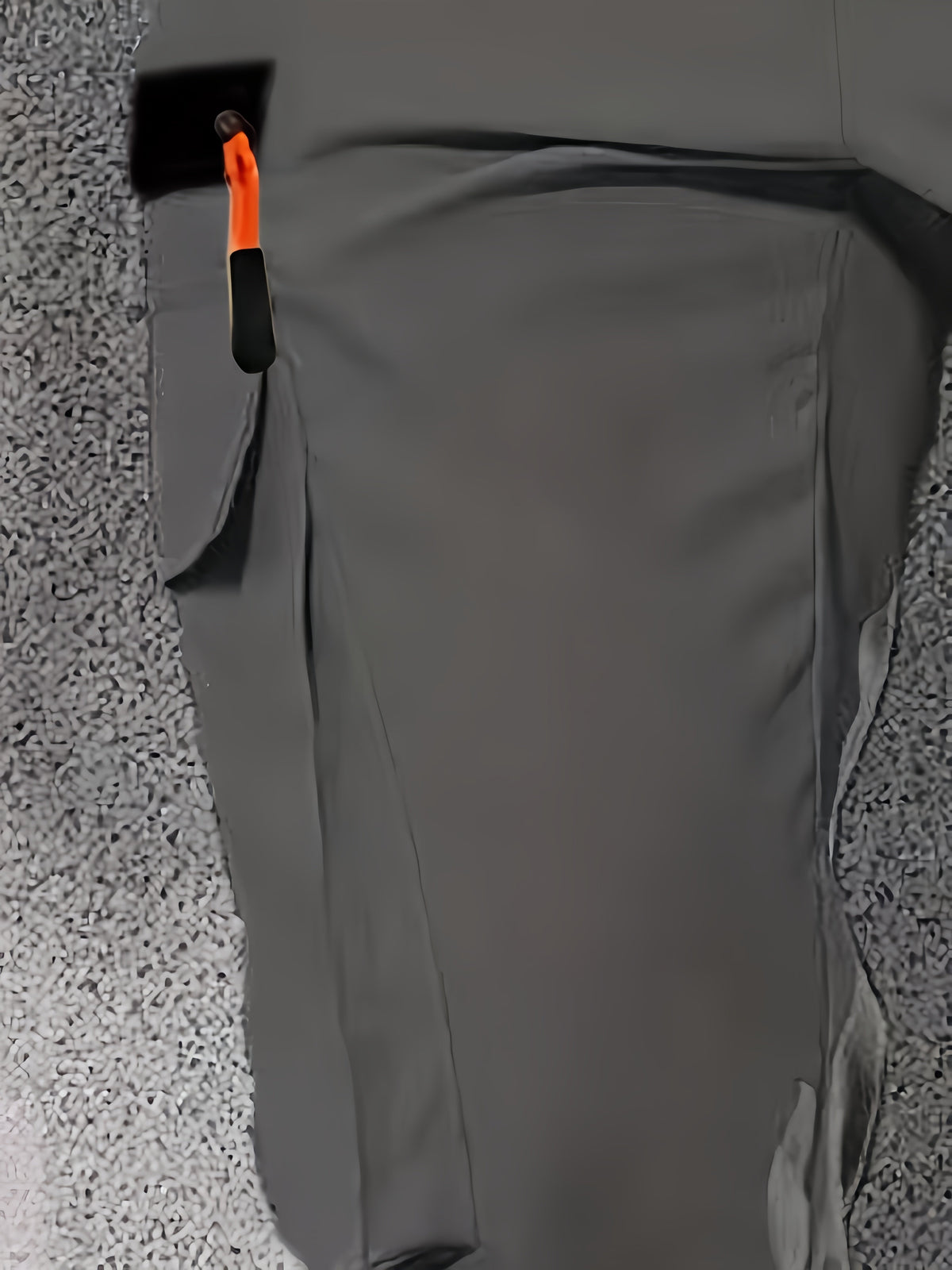Men’s Multi-Pocket Casual Cargo Pants – Elastic Waist, Utility Trousers, Loose Fit, Non-Stretch Fabric for Spring & Fall Outdoor Wear