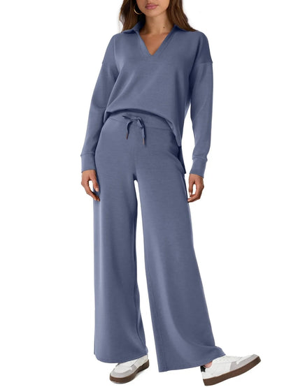 Constituent Women's 2 Piece Sets Outfits Casual Long Sleeve Sweatsuits Sets (Same as in the video)