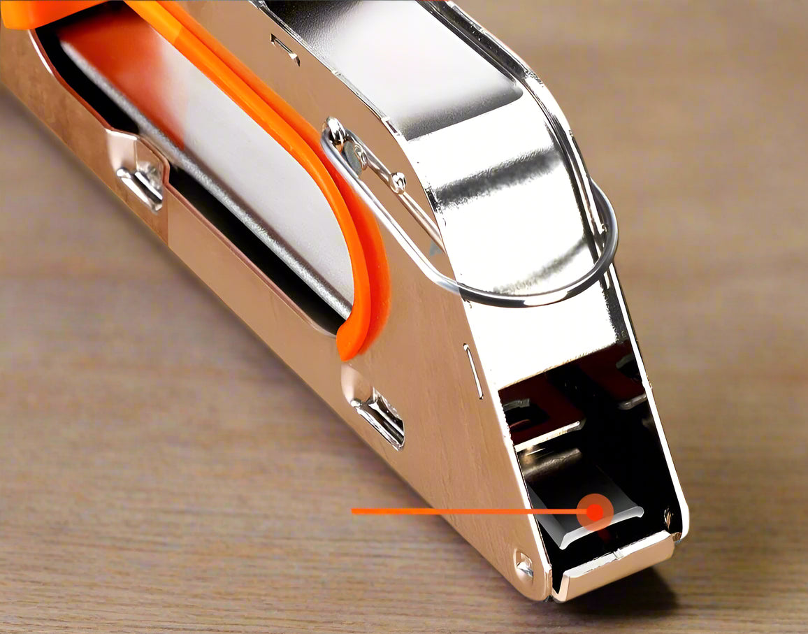 Heavy-Duty Manual Nail Gun – Versatile Stapler for T-Shaped, U-Shaped, I-Shaped, and N-Shaped Nails, Perfect for DIY Furniture and Wood Projects