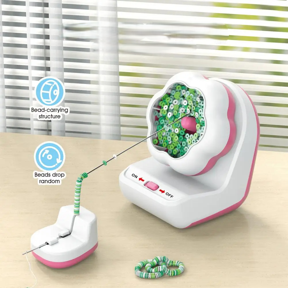 Automatic Electric Bead Spinner – Effortless Jewelry Making Machine for Beading & Bracelets